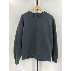 Quince Black Crew Neck Sweater Soft Knit Casual